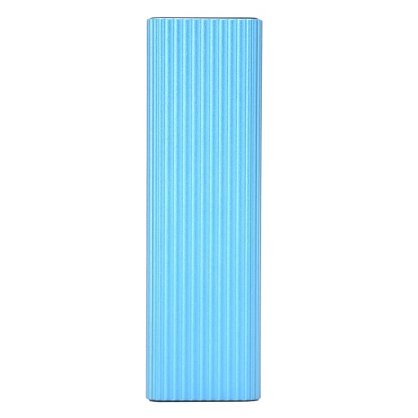 SSD-kabinet M.2 NGFF SATA-adapterboks B-nøgle B+M-nøgle Ekstern harddisk-etui til Win Xp/7/8/(Blå) Bleu