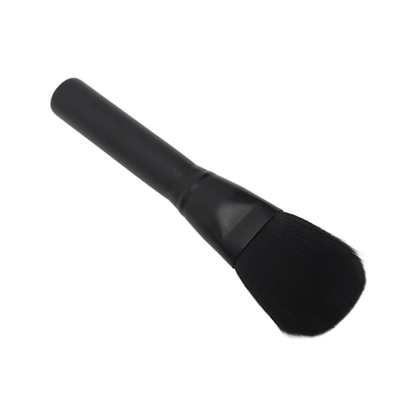 Stor Powder Makeup Brush Mjuk Fluffig Bred Flat Top Blending Brush för Foundation Blush Black