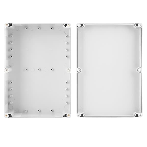 263*185*95mm Vandafvisende Hvid Plastkapsling Projektkasse DIY Samledåse