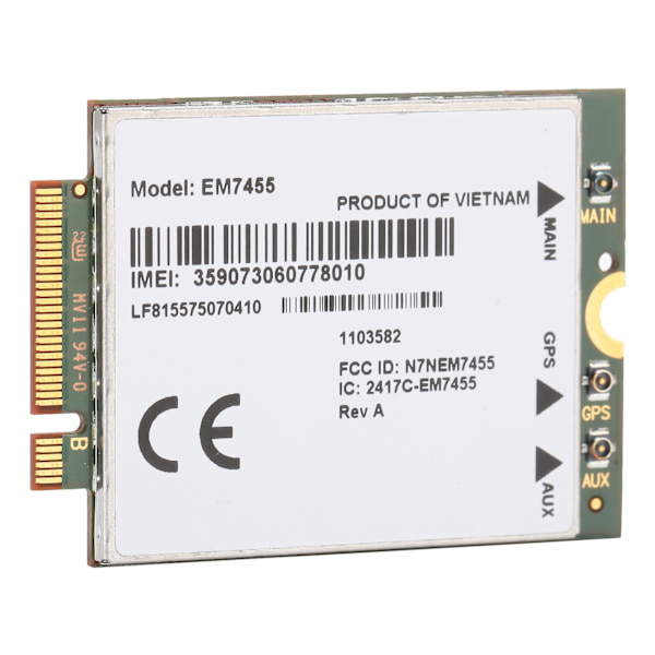 4G-modul EM7455 FDD‑LTE DW5811E Sierra Wireless Universal Version NGFF M2