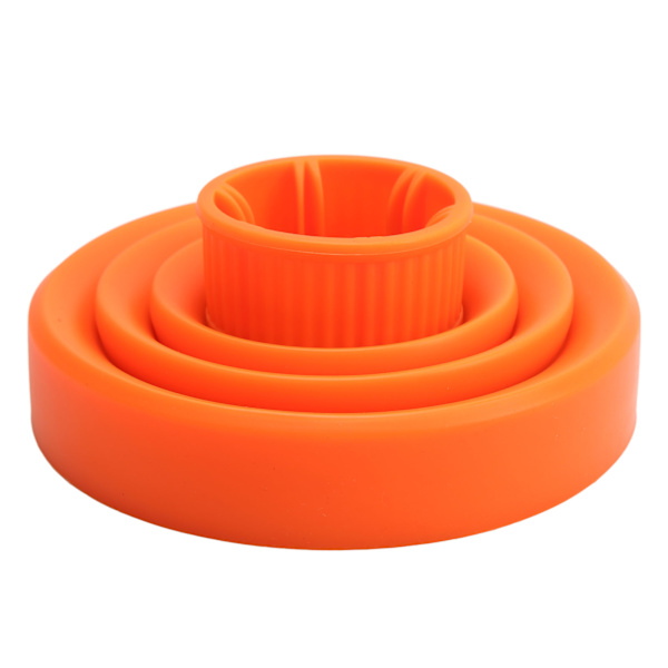 Sammenklappelig hårtørrer-diffuser Universal foldbar bærbar føntørrer-diffuser til hårtørrer Orange