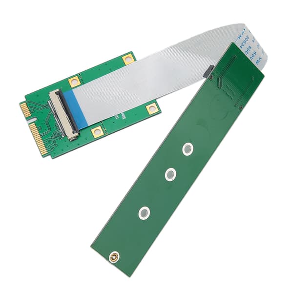Adapterkort MINI PCIE til NVMe M.2 NGFF SSD Konverter til 2230/2242/2260/2280 M.2