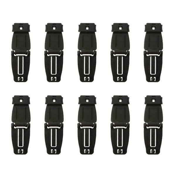 Outdoor Bag Connection 10 Pcs for Backpack Strap Connection Buckle
