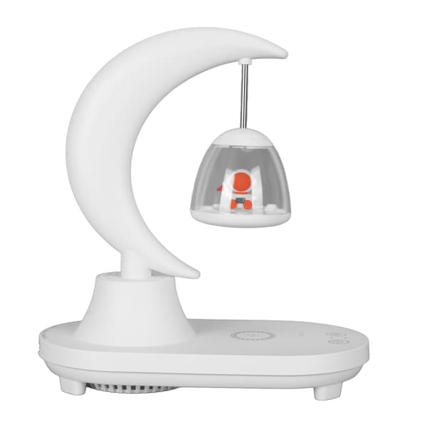 Natlampe Trådløs Oplader Touch Switch RGB Farve LED Natlys med Bluetooth Højttaler til Soveværelse