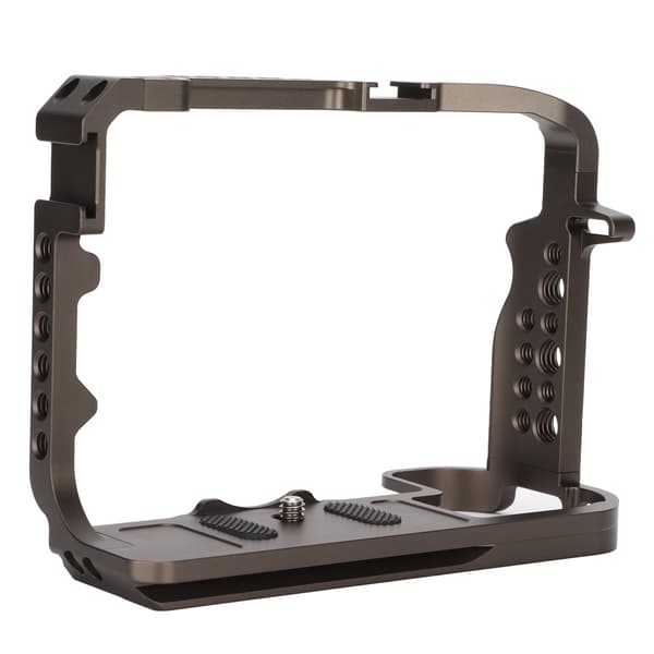 PU3069GT Kamerabur Aluminiumlegering Beskyttende Hus Kamerarammebur til EOS R5 R6