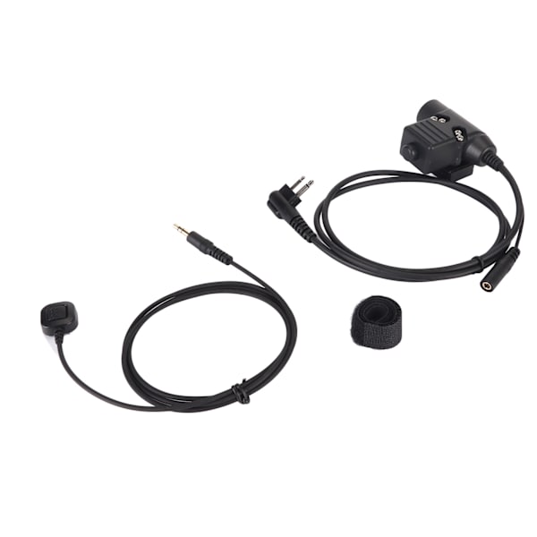 U94 PTT Adapter Push to Talk Button Walkie Talkie Military Headset -liitin sopii MOTOROLA GP88:lle