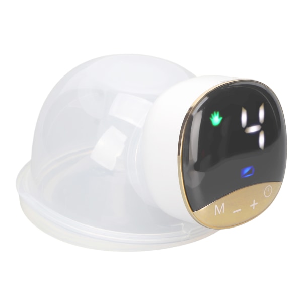 Bærbar elektrisk brystpumpe 5V 3W 4 moduser USB-lading 180 ml kapasitet håndfri elektrisk matingpumpe med LED-skjerm