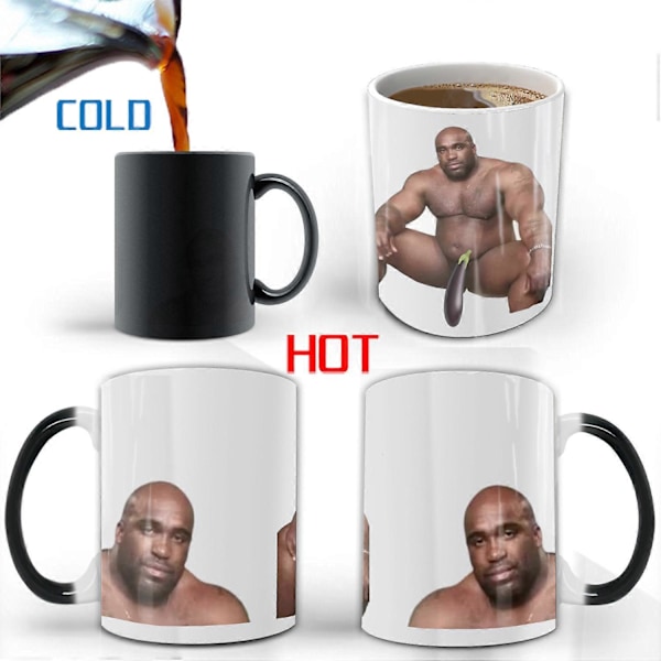 Personlig Magisk Mugg Färgskiftande Kaffemugg Kopp Tao W ZD B2 stil 2