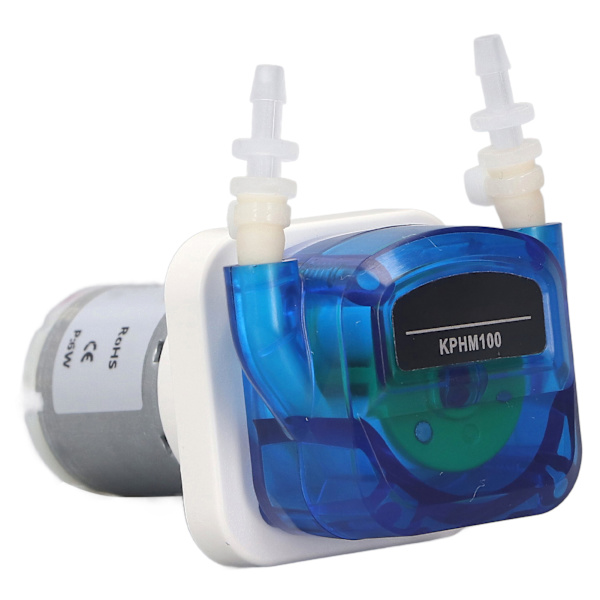 Mini peristaltisk pumpe 180 ml per minutt 6W selvpumpende væskedoserings pumpe for laboratorium 12V