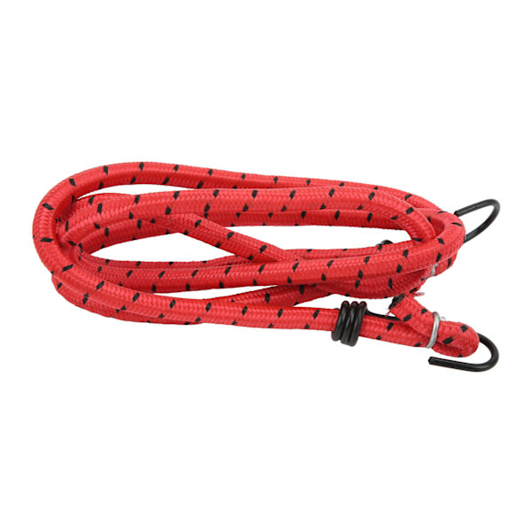 Bungee snore med kroge Elastisk gummi Bungie Cords stropper til cykelbagageholder CampingRed