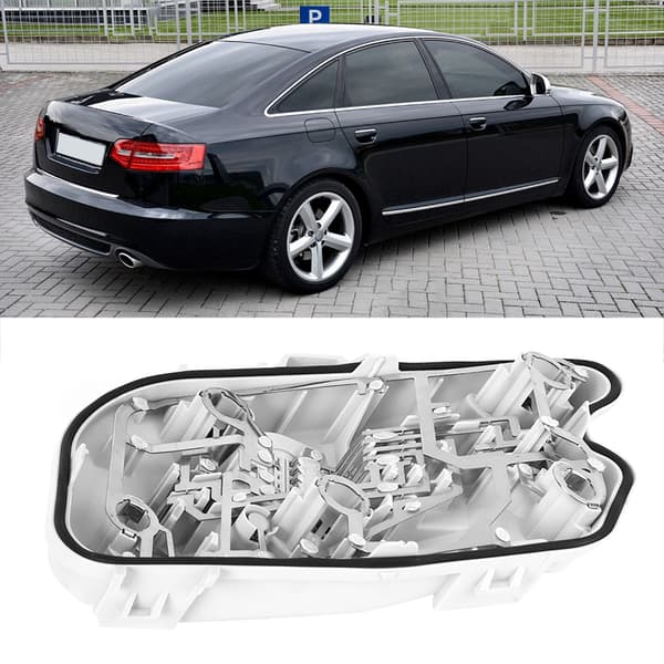 Oikea takavalon polttimon pidike A6 C6 SALOON 2004 ‑ 2008 4F5945222C -malliin