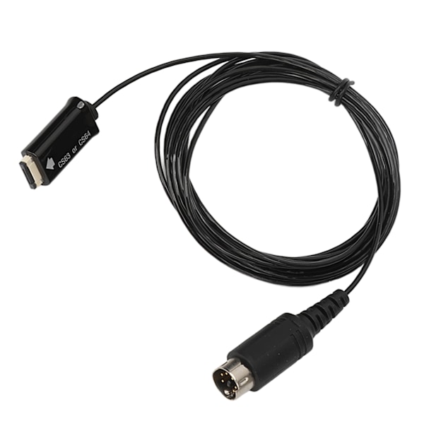 CIC-programmeringskabel svart justera volymtestning exakt signalöverföring USB-programmeringsanslutningskabel