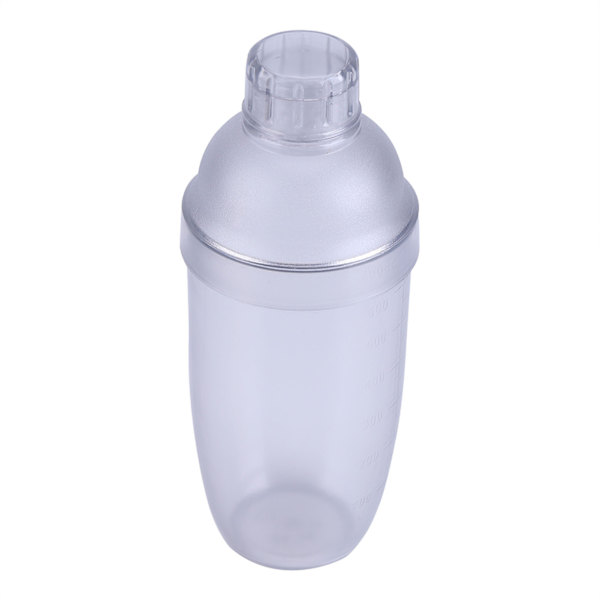 Anti läckage Transparent PC Resin Mjölk Te Cocktail Drink Shaker Bar Tool 700cc