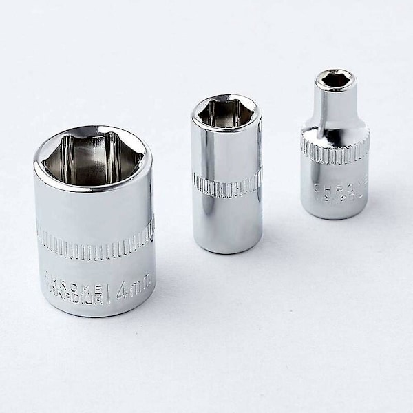 46-osainen kromivanadiinipistorasia-sarja 1/4\" adapteripistorasia-sarja autojen tee-se-itse -projekteihin -
