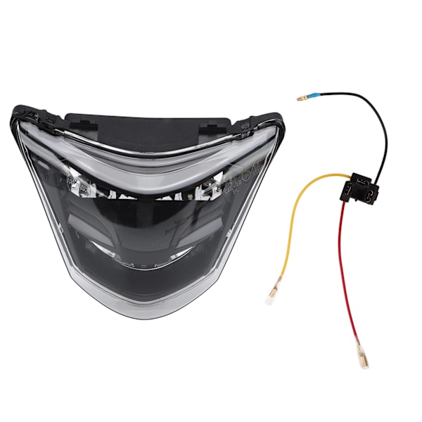 Motorsykkel LED-frontlykt, fjernlys, vanntett, rask varmeavledning, erstatning for TI35 Spark 135 135i Transparent