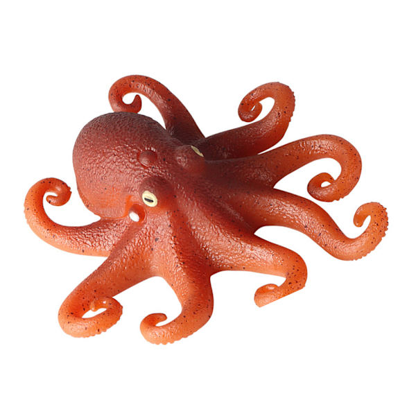 Realistiske Havdyr Figurer Modeller Simulation TPR Gummi Blæksprutte Figur Stress Relief Legetøj Dekompression Legetøj Børn Prank Rekvisitter