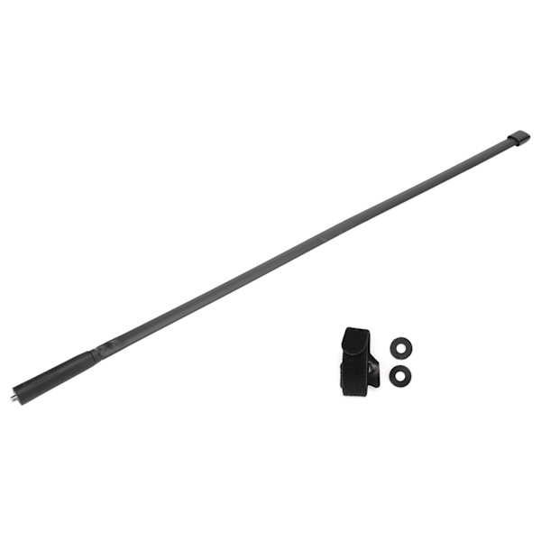 Hopfällbar taktisk antenn för Walkie Talkie SMAF Dual Band VHF UHF 144/430MHz antenn