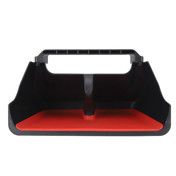 Förvaringslåda under skärmen Center Console Organizer Tray Ersättning för Tesla Model Y Model 3 Röd
