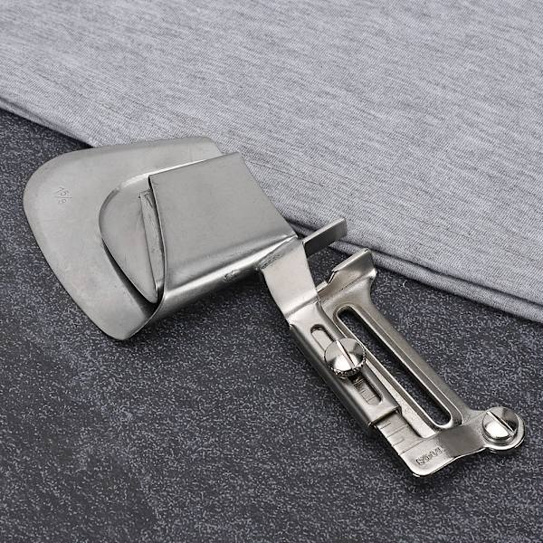 Symaskinsbindare Lockstitch Pressarfot Fållare Rullad Fållbindningsfäste för Hemtextilgardin 4CM