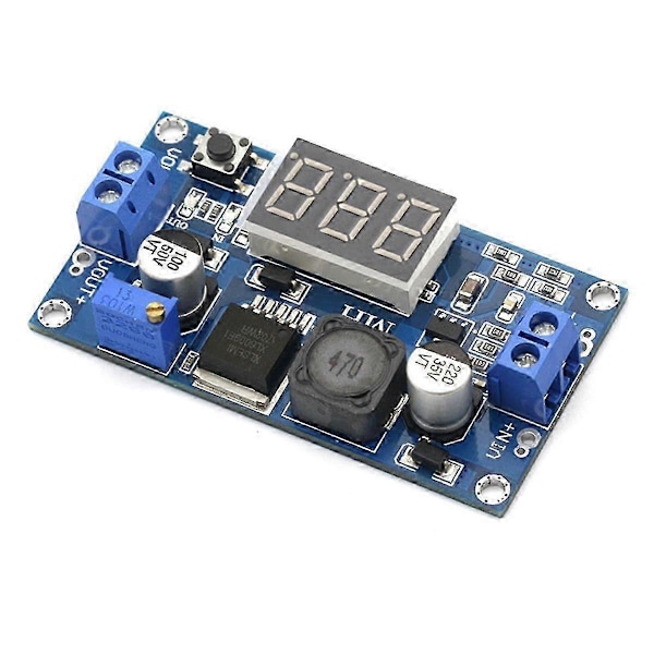 2st XL6009 DC-DC Booster Modul Justerbar Step-Up Boost Converter Modul DC-DC 4.5V-32V till 5V-35V 4A Step-Up Modul