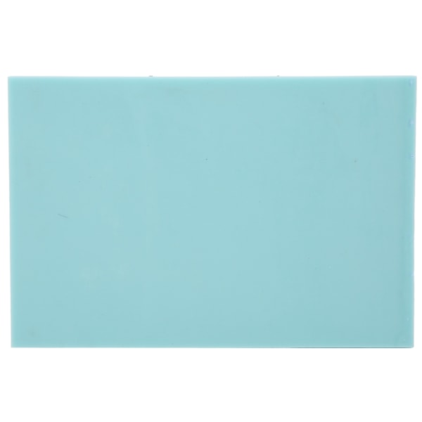 Gummistempelskärningsblock Manuell DIY Suddgummiblock för Gummistempelskärning 15 x 10 x 0,8 cm Mintgrön