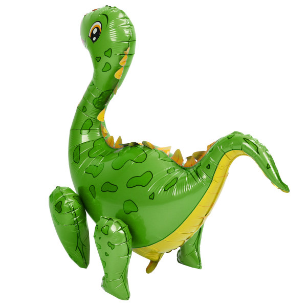 Dinosaur ballon sæt aluminiumsfolie 93 cm oppustelig søde dyr til fødselsdagsfest dekoration Grøn