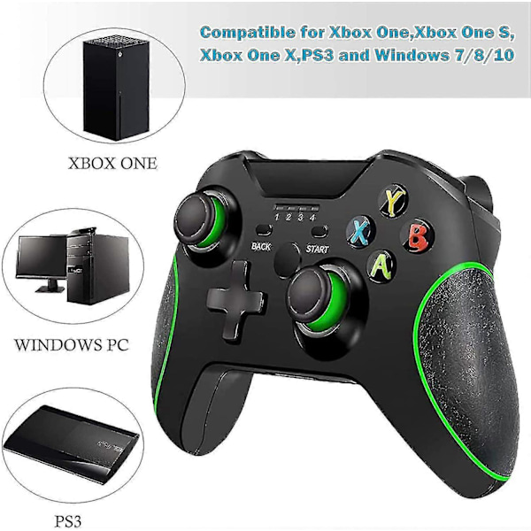 Xbox One trådløs controller, Game Controller Gamepad 2.4ghz Game Controller