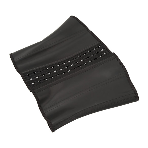 Kvinnor Underbyst Latex Sport Waist Trainer 4-rads krok Kroppsform Bär Korsett S