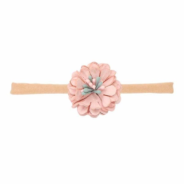 Pehmeä kukallinen nylon-hiuspantasetti vauvoille ja taaperoille, 5 kpl