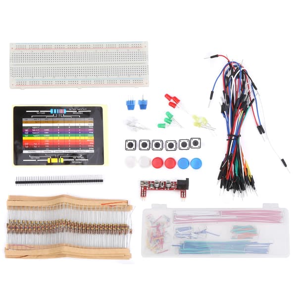 Grunnleggende startpakke DIY-modul for Raspberry Pi elektronikkkomponentutviklingskort