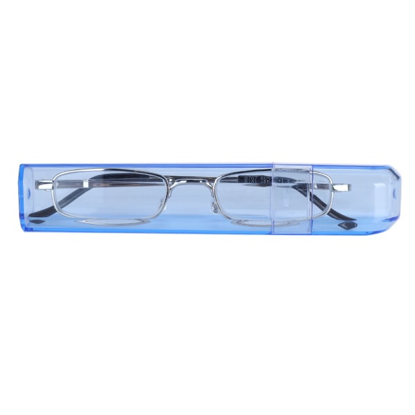 Bærbare læsebriller Visuel træthedsrelief High Definition presbyopiske briller med etui (+1,00 )