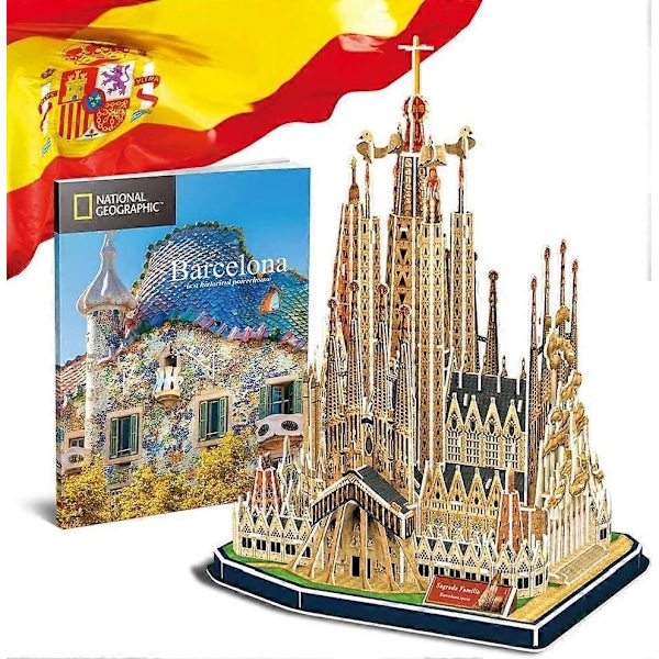 National Geographic 3D Puzzle Arkitekturmodel