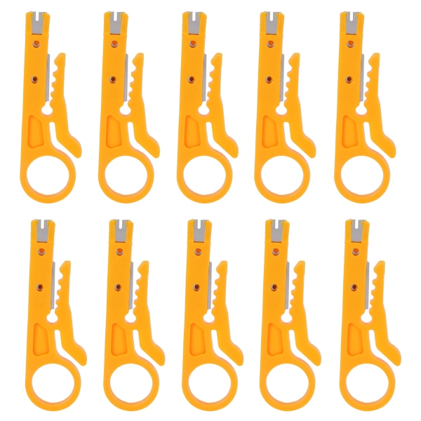 10 stk. Wire Stripper Multi Purpose Mini Kabel Crimping Stripping Tang Værktøj til elektriker