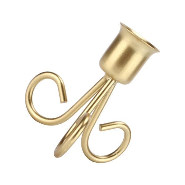 Smidesjärnsljusstake Nordisk Retro Geometrisk Aromaterapi Ljusstake Stativ Heminredning Guld
