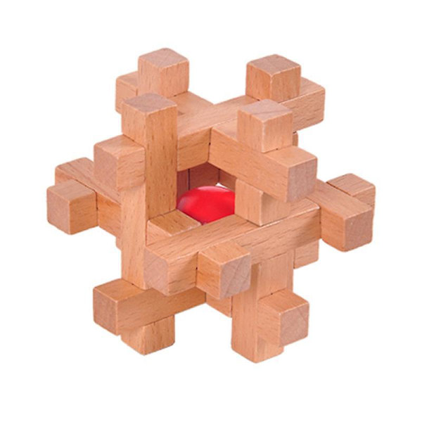 Mind Logic IQ-spel Testleksak för Barn, Tonåringar och Vuxna - Trassel-leksak för Fester, Kontoret och Resor - Bästa Pusselspel (Lätt Nivå)