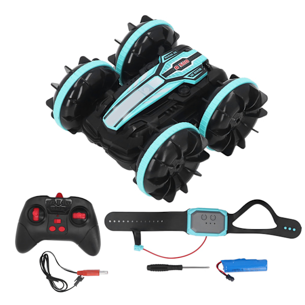 2.4GHz RC-auto Amfibinen Kauko-ohjattava auto Vedenpitävä Lapset 4WD Kuorma-auto Ohjaimella