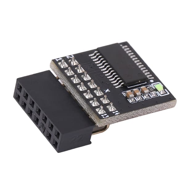 TPM 2.0 Modul LPC 14-pinners fjernkort Kryptering Sikkerhetskort Tilbehør for ASUS