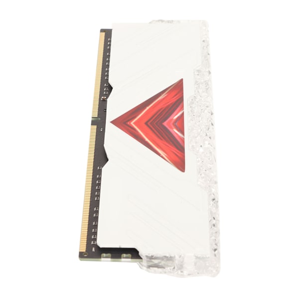 Skrivebordsminnemodul DDR4 3200MHz 25600 Båndbredde Aluminiumlegering RGB Lys Spill RAM for Datamaskin Chassis Oppgradering 8GB