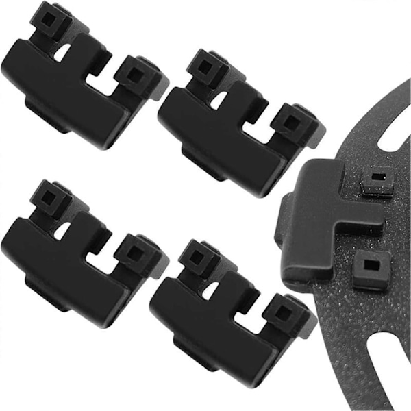 10 stk. Gummiføtter for Airfryer, for Instants Vortex Cosori Air Fryer-brett, profesjonelle reservedeler, sklisikre, avtakbare, Fryer Bumper Instants Air