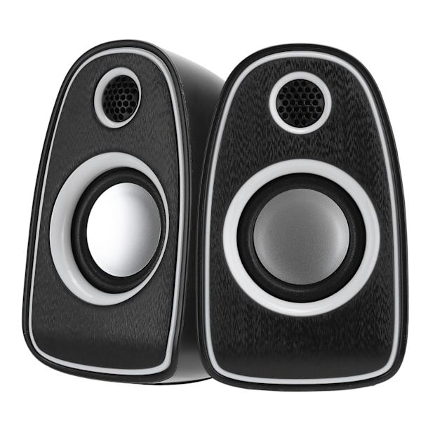 Q5 Bärbar Mini Hi-Fi Digital Högtalare ABS Skrivbord USB 3,5 mm Stereoingång Röstlåda