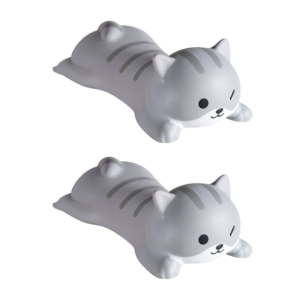 Sød Ergonomisk Håndledsstøtte til Mus og Tastatur Langsomt Stigende PU Kat Design Arm Pude til Skrivebord