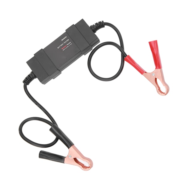 Bilbatteritester 6V til 18V Svart Batterilaster Tester Lading Start System Tester for Alle 12V Bilbatterier