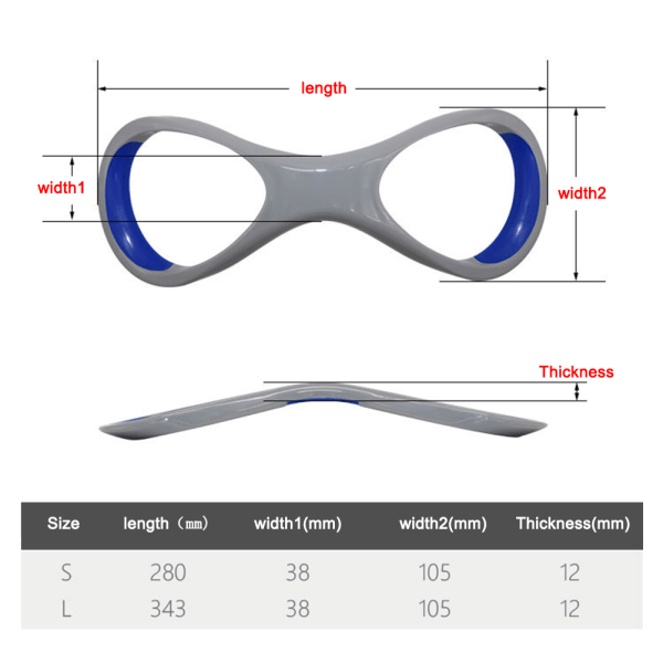 Swim-handskar med hög armbåge - Underarmsfäste för korrigerande armteknik (1 par)