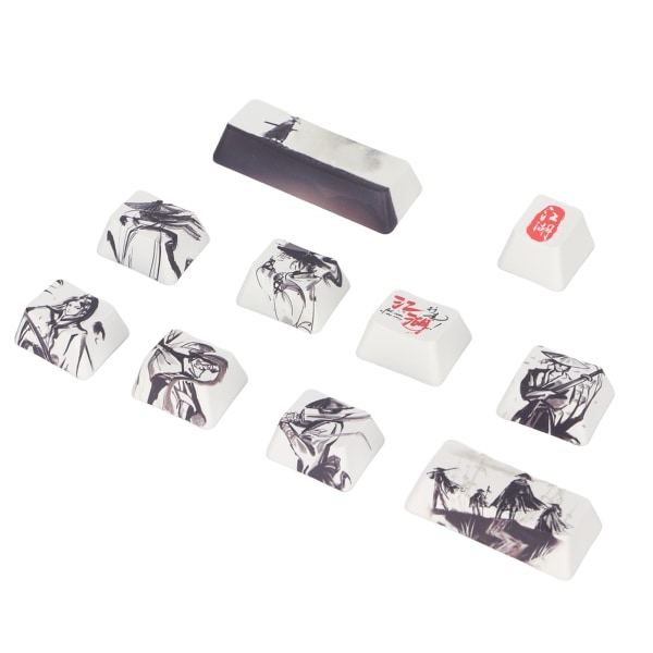 Keycap Sublimering Process Fint utförande Klart mönster DIY-produktion Tangentbord Tangentbord