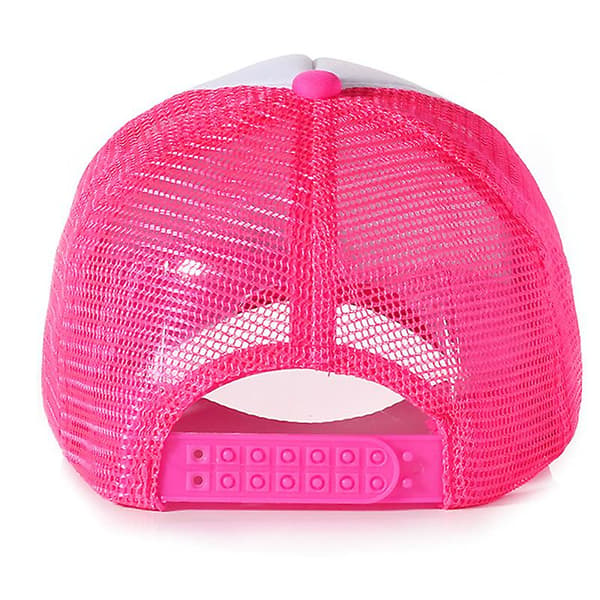 Babycaps med skjerm Baseball Caps Barn Rose Red  White