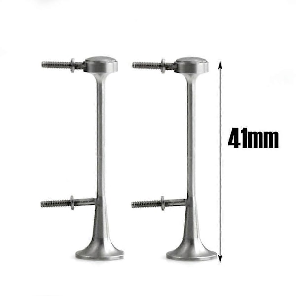 2 stk. Metal Højttaler Fløjte Horn Model til 1/14 RC TAMIYA King Hauler Sølv14