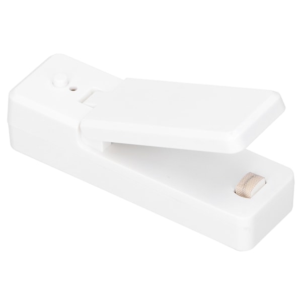 Mini forsegling maskin bærbar USB lading mat nøtter snacks pose varme forsegler hvit