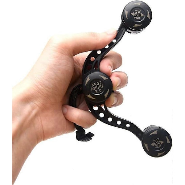 GT Knots - Linjknutverktyg - GT Knotter Leader knuthjälp - Assist 2.0 för FG GT RP - Verktyg för knutning av fiskelina