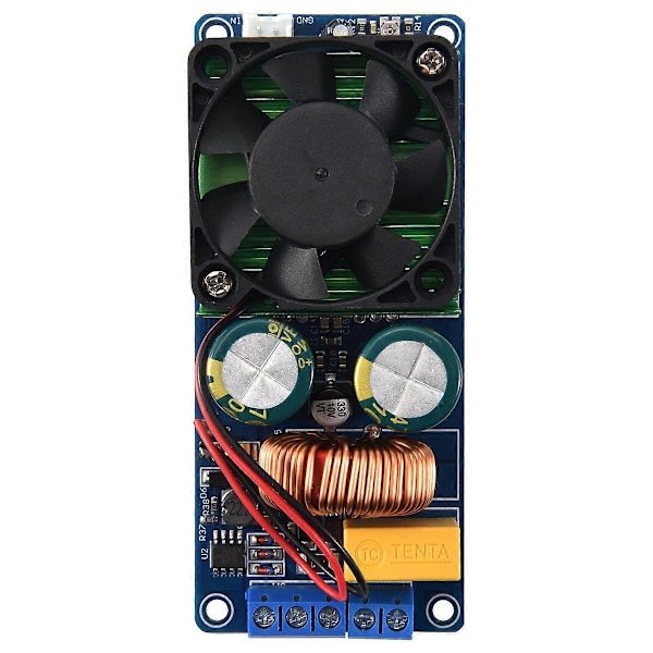 IRS2092S Klasse D HIFI Mono Digital Effektforstærker Board 500W 58-70V