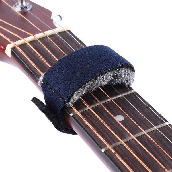 Elektrisk gitarbasebånd for å eliminere støy for Solo Tap Slap mørkeblå